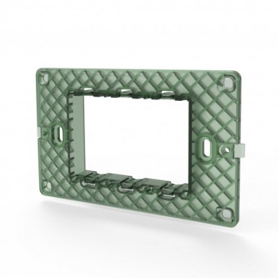 SUPPORTO 3 POSTI MODULI SERIE CIVILE AVP *compatibile P-l-a-n-a#291N