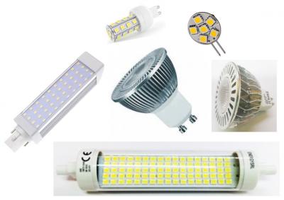 LAMPADE LED G9, G24, GU10, R7S