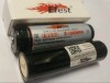 PILA 18650 3,7V 3100MAH Li-ION RICARICABILE PROTETTA HIGH DISCHARGE 2.5A-12.58Wh professionale [con testa e cappello polo] 69mm x 18diam. 47gr. (#950 12A950)