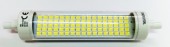 LAMPADA LED AC230V R7S 78MM 5W W BIANCO FREDDO 6000K ALLUMINIO (#424A)