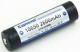PILA 3,7V TIPO 18650 LI-ION RICARICABILE 2600MAH 67mm x 18diam. 47gr. (#824 COD.39186502600)
