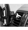 SUPPORTO BASE PORTA CELLULARE SMARTPHONE FINO A 4"/6" PER GRIGLIA VENTILAZIONE (Auto, Furgone, Camper, Camion..) CON BOTTONE SBLOCCO RAPIDO #846 COD.66SMASUP