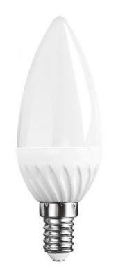 LAMPADA E14 LED 5W 4000k CANDELA BIANCA DASLED 400LM AC230V (#303M 6C6303M)
