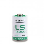 PILA 1/2AA 3,6V SAFT 14250 litio tionile USA GETTA per allarmi (#179B 11A179B)
