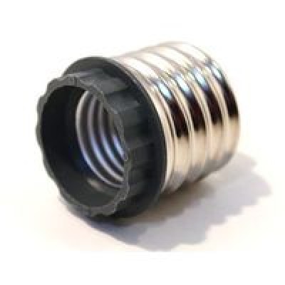 ADATTATORE DA E40 A E 27  PUOI AVVITARE UNA E 27 
