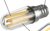 LAMPADA E14 FRIGO 2W LED COLD WHITE 6500k AC230V AIGOSTAR (#404F)