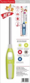 ACCENDIGAS CON BECCUCCIO ANTIVENTO TURBO SUMMER RICARICABILE (#625A)
