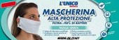 MASCHERINA MONOUSO  MINIMO 14 PEZZI  doppio strato (#1058)