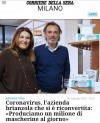 MASCHERINA MONOUSO  MINIMO 14 PEZZI  doppio strato (#1058)