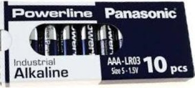 PILA MINISTILO AAA LR03 PANASONIC ALCALINA 1,5V SFUSA/BULK powerline ( SCATOLINE DA 10PILE ) #70B *MINIMO 120PILE