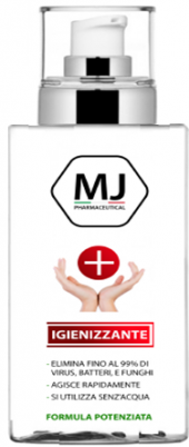 OFFERTA SET lotto 100 pezzi GEL IGIENIZZANTE 500ML MJ con dispenser (#1108) EUR3,99 l'uno