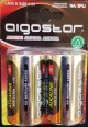 2 PILE TORCIA D LR20 B2 AIGOSTAR 1,5V ALCALINA (#114D)
