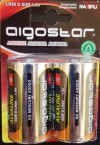 2 PILE TORCIA D LR20 B2 AIGOSTAR 1,5V ALCALINA (#114D)