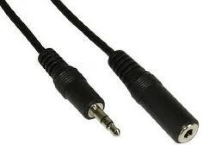 CAVO JACK 3.5 MASCHIO FEMMINA 5mt PROLUNGA CUFFIA - per tv (#831X)  *in riassortimento