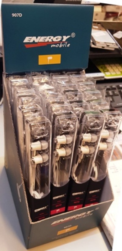 cuffia energy auricolari con microfono per telefoni SMARTPHONE TABLET (#907D)