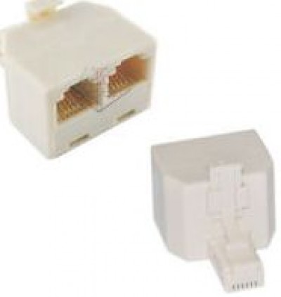 spinotto triplo 2 prese lan 1 maschio lan (#301E)