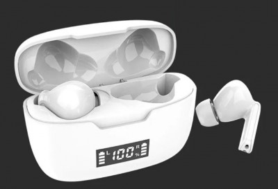 CUFFIE AURICOLARI BLUETOOTH WIRELESS Audio Air ricaricabili (#907G A46907G)