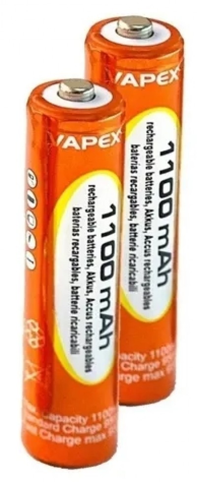 4 PILE MINISTILO AAA 1100MAH NI-MH 1,2V RICARICABILI VAPEX ISTANT CARICHE PRONTE USO (#182B)