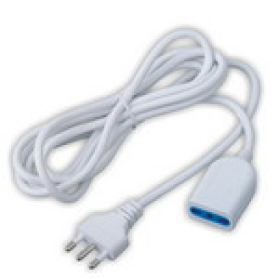 PROLUNGA 5M 16A BIANCA AC230V (#251A 506251A)