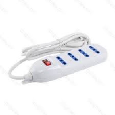 MULTIPRESA  4 PRESE 10A CON INTERRUTTORE E SPINA 10A AC230V (#274A 5A6274A)