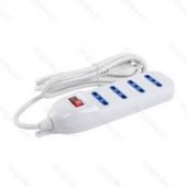 MULTIPRESA  4 PRESE 10A CON INTERRUTTORE E SPINA 10A AC230V (#274A 5A6274A)