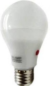 LAMPADA E27 8W LED 6500k sensore passaggio  AUTOACCENSIONE-SPEGNIMENTO #330B 