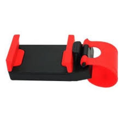 SUPPORTO PORTA CELLULARE SMARTPHONE FINO A 4"/6" PER VOLANTE AUTO / MANUBRIO MOTO/BICI (#846A)