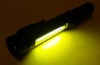 TORCIA LED CREE XLM FASCIO DIREZIONALE E DIFFUSO 135LM CON CALAMITA IN ALU GOMMATO PILE AAAx3 CON CLIP (#532H)