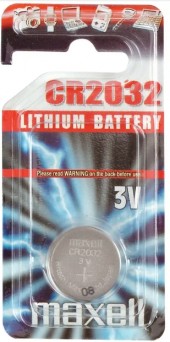OFFERTA SET LOTTO 120 pile CR2032 3V litio MAXELL bottone (#165C 115165C)