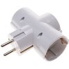 ADATTATORE TRIPLA PRESA SCHUKO (#279A)