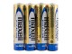 4 MINISTILO AAA LR03 B4 MAXELL 1,5V ALCALINA sfuso shrink termoavvolgente 4 pile #68F