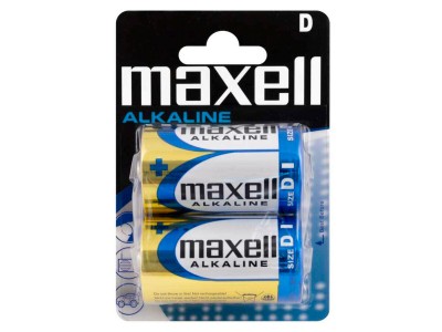 2 LR20 D TORCIA MAXELL 1,5V ALCALINA (#75 11375)