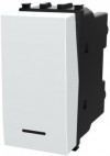 INTERRUTTORE BIPOLARE 2 VIE AC230V SERIE CIVILE AVP (*compatibile P-l-a-n-a) cod. 4600 #291A