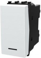 INTERRUTTORE INVERTITORE 3 VIE AC230V SERIE CIVILE AVP *compatibile serie P-L-A-N-A#291B