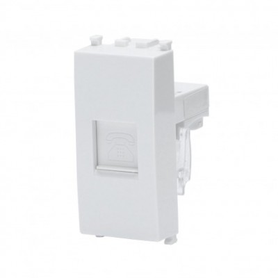 PRESA TELEFONO PLUG CIVILE SERIE CIVILE AVP *compatibile P-l-a-n-a#291H
