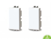 2 TAPPO PER MODULO SERIE CIVILE AVP 2 pezzi *compatibile P-l-a-n-a#291M