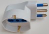 ADATTATORE SCHUKO 16A AC230V a pipa #287B