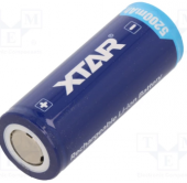 PILA 26650 3,7V LI-ION 4500MAH Vapex (FLAT/polo testa piatta) with IC protection #950D