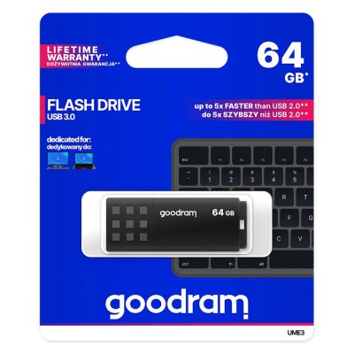 PENDRIVE memoria penna usb 64GB usb3.0 ALTA VELOCITA goodram (#809E)