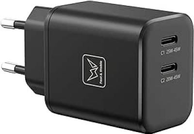 CARICA doppia presa USB 65W per rete AC230V cod. #835G