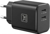 CARICA doppia presa USB 65W per rete AC230V cod. #835G