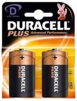 2 PILE TORCIA D MN1300 DURACELL ALCALINA 1,5V #5
