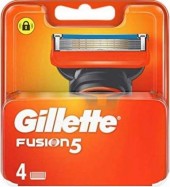 4 RICAMBI LAMETTE GILLETTE FUSION V4  #775A 