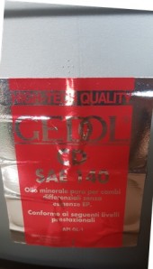 PRODOTTO STOCK OLIO TRASMISSIONI MECCANICHE MOTORI AGRICOLI 1L CO OIL SAE140 API GL-1 #953H