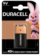 PILA 9V F TRANSISTOR MN1604 DURACELL ALCALINA BASIC STANDARD #3A