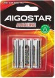 OFFERTA SET LOTTO 120 BLISTER 4 PILE MINISTILO AAA LR3 B4 AIGOSTAR 1,5V ALCALINA #114Y