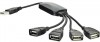 cavo SPINA USB A HUB 4 PRESE USB "Force" #X1F