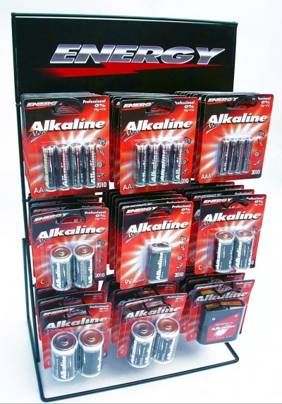 ESPOSITORE DA BANCO PER BLISTER CON 9 GANCI (#117B cod.84ESPO)