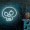LUCE LED Signal Art WALL SKULL USB DIMMER "Force" rtv100293 #X1Y