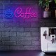 LUCE LED Signal Art COFFE PINK BLUE AAx3+USB "Force" #X87F